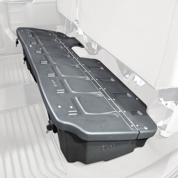 10410 Underseat Storage Unit with Lid for 2019 Chevy Silverado 1500, Black