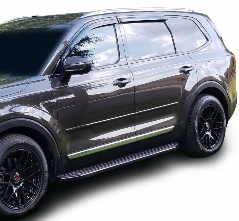 PRK376BK Peerless Running Boards for 2020 Kia Telluride