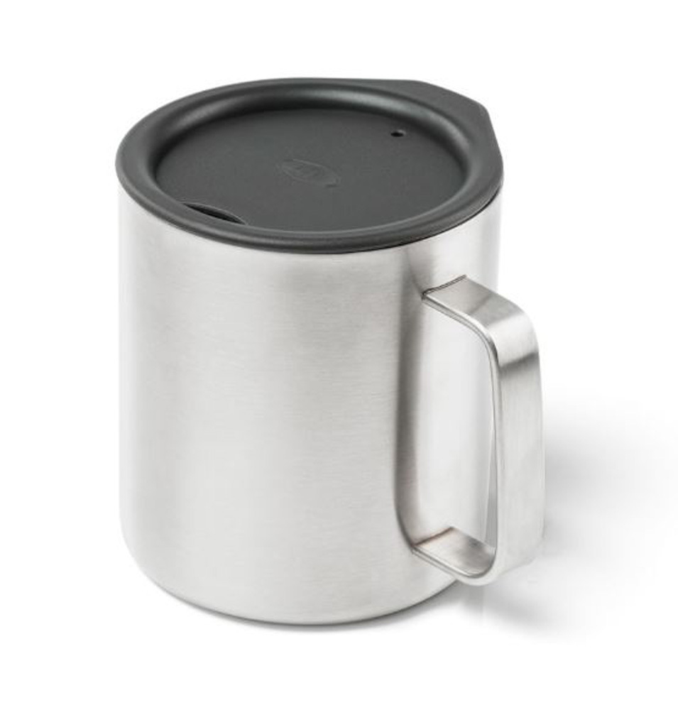 63250 15 oz Glacier Stainless Steel Camp Cup, Brushed