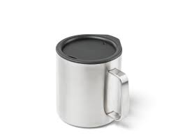 63255 15 oz Glacier Stainless Steel Camp Cup, Black
