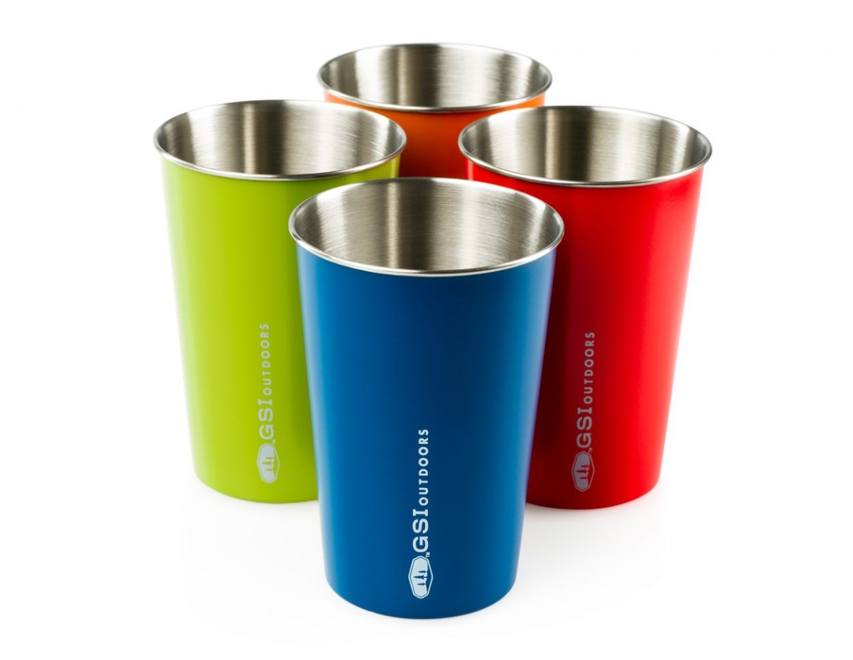 63351 12 oz Glacier Stainless Steel Tumbler, Haute Red