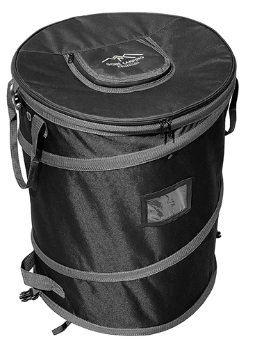 KITCHEN SUPPLIES RV 30 Gallon Capacity Round Recycling Bin Free Standing Collapsible 18 Inch Di