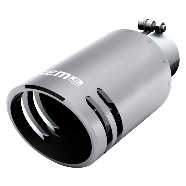B01255 5 in. Silencer Cut Exhaust Tip, Chrome