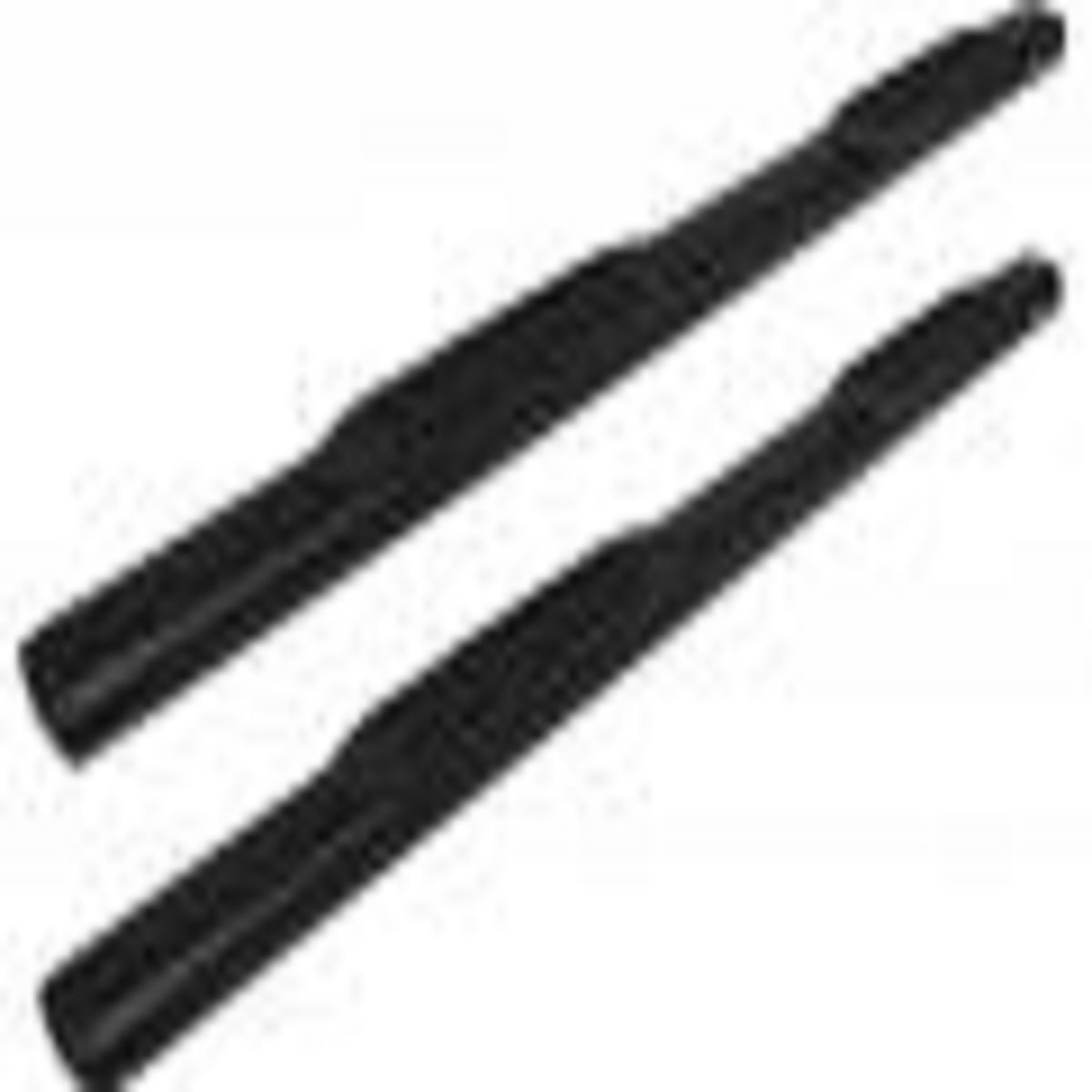 2086BLK 5 ft. Slide Track Oval Boards - Black