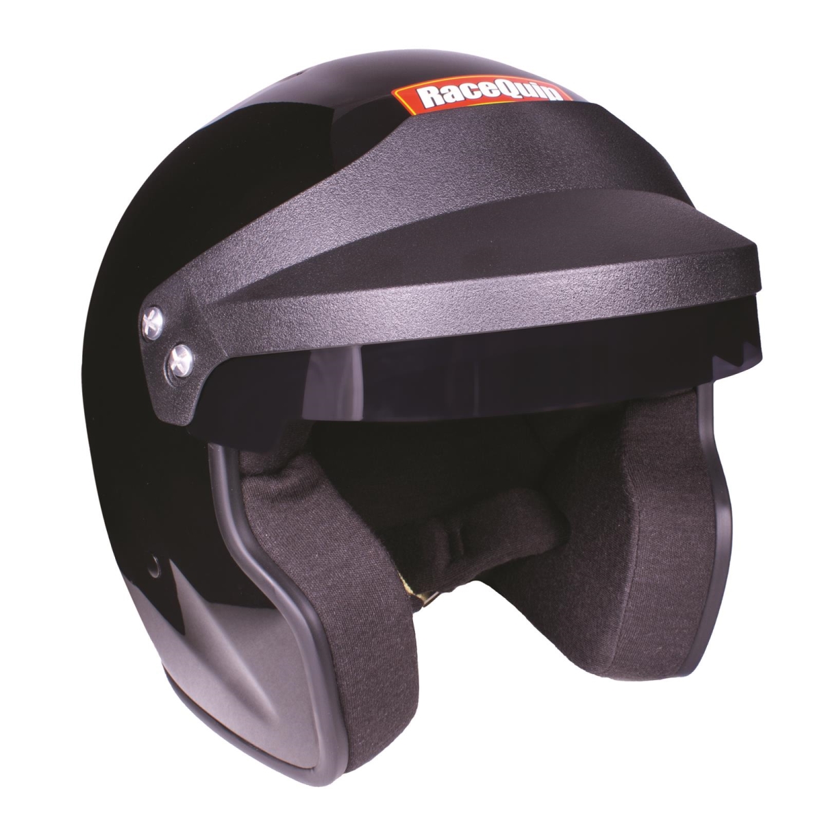 256003 OF20 SA2020 Gloss Black Open Face Helmets - Medium