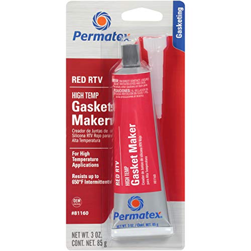 Permatex Optimum Red High Temperature RTV Gasket Maker 3.35 oz (27038)