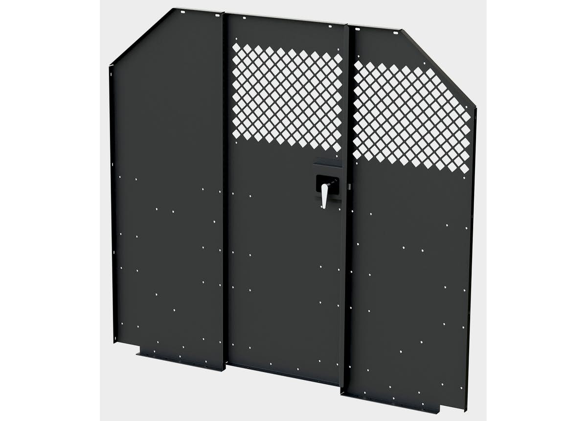 027088KP Strd Steel Partition with Hinge Door