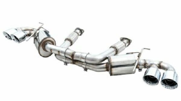 301542151 3 in. Dia. Cat Back Exhaust System with Quad Rear