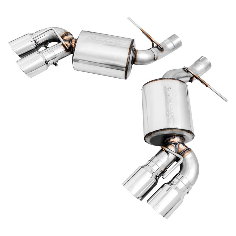 301542093 304 Stainless Steel Axle-Back Exhaust System with Quad Rear Exit