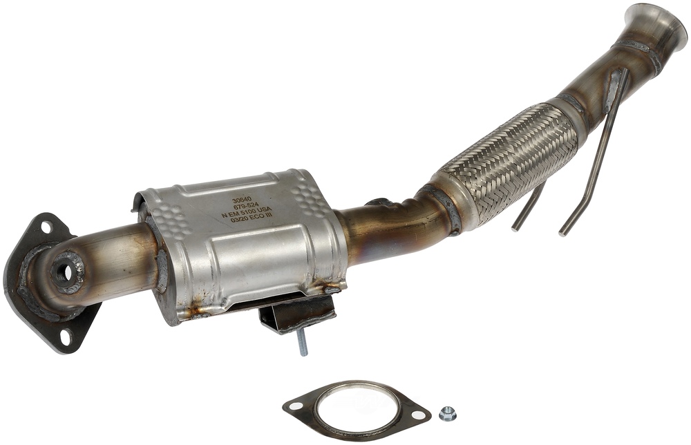 679524 Catalytic Converter - Silver - Fits 2016-2018 Ford Focus - Direct Replacement