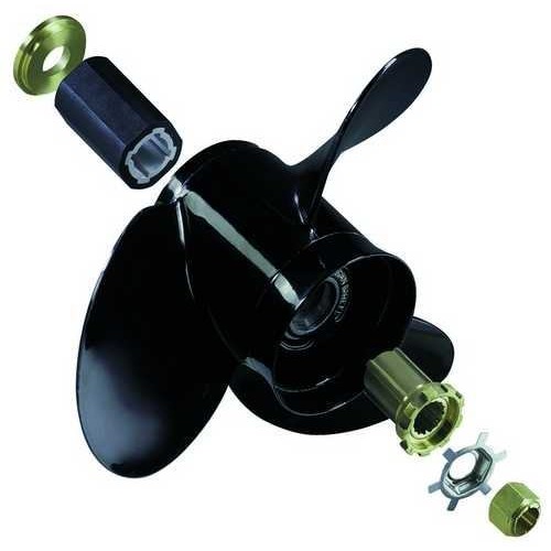Vortex 3-Blade Prop, Exchangeable Hub / Aluminum, 14.5 dia x 19, RH
