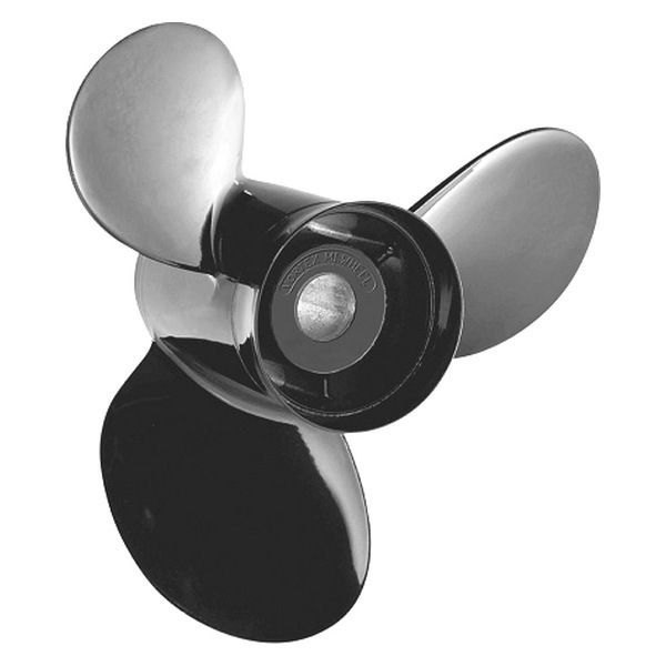 992301 11.75 x 13 in. 20-70 HP Vortex 3-Blade Aluminum Thru Hub Exhaust
