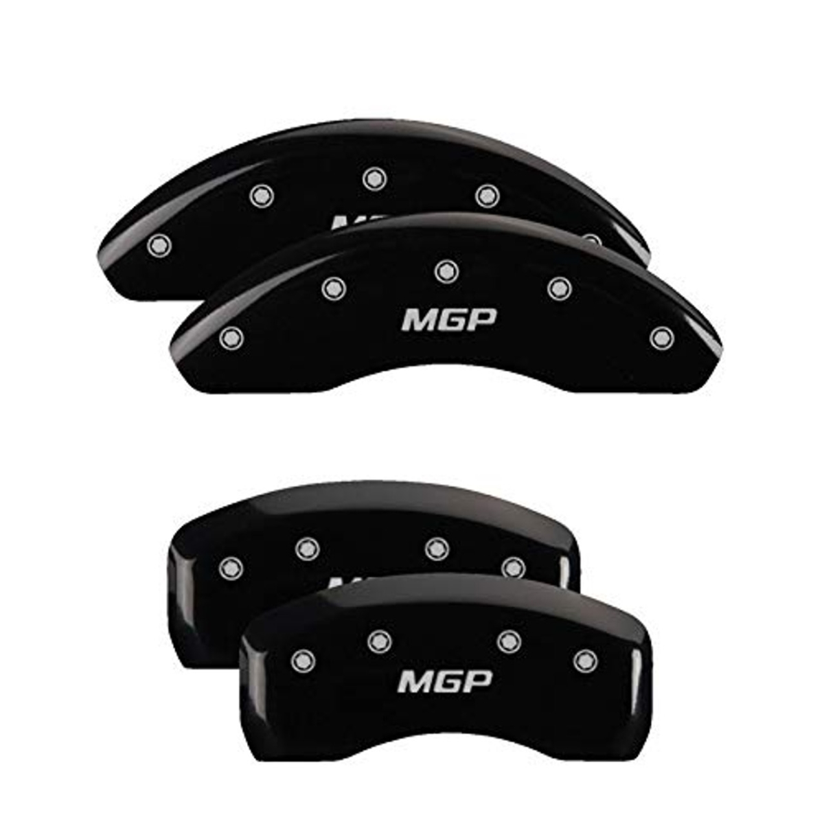 26222SMGPB Caliper Covers Engraved Front & Rear - Set of 4
