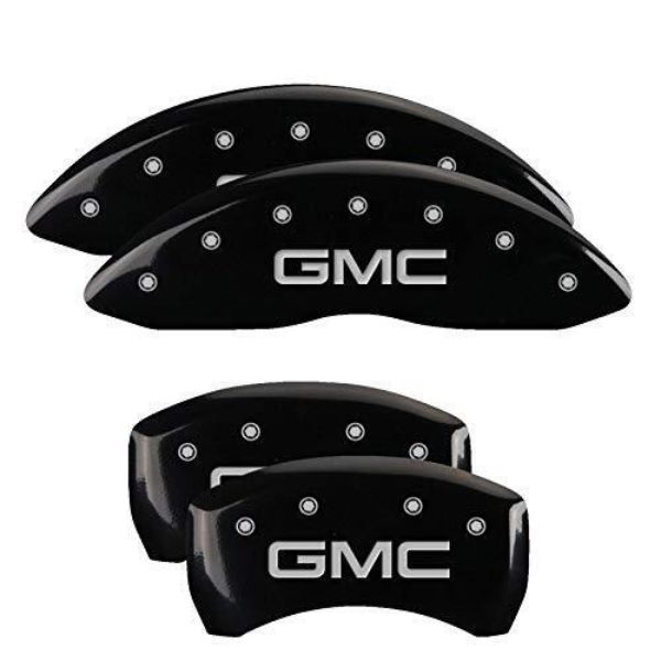 34218SGMCB Engraved F Caliper Covers for 2020 GMC Terrain - Set of 4