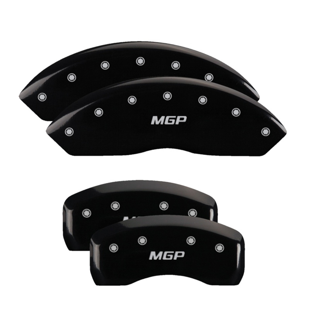54014SMGPB Engraved Front & Rear Caliper Covers - Set of 4