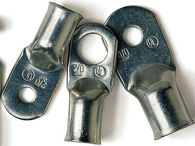 252257 0.5 in. No. 4 Tinned Batt Lug - Pack of 2