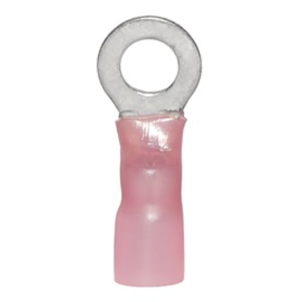 Ancor 8 AWG Heat Shrink Ring Terminals, 5/16", Red, 3-Pack | by West Marine