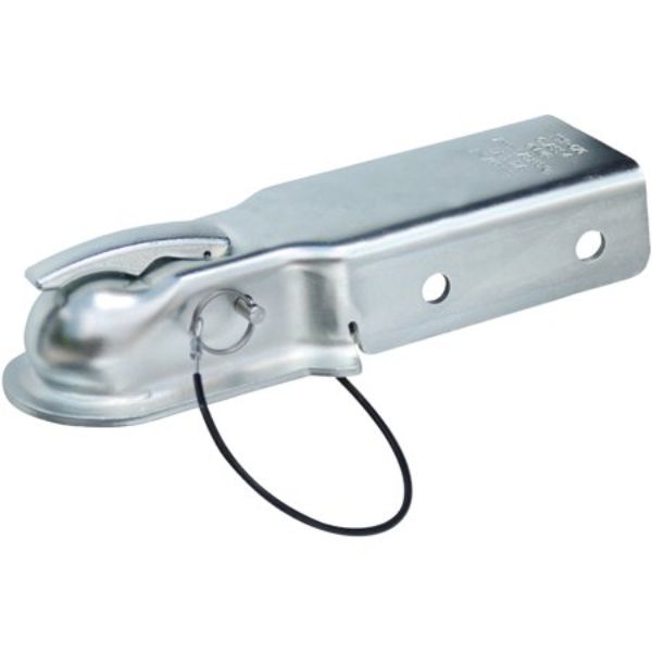 Drop N Go Auto Latch Coupler - Silver - Standard Size - Durable Design