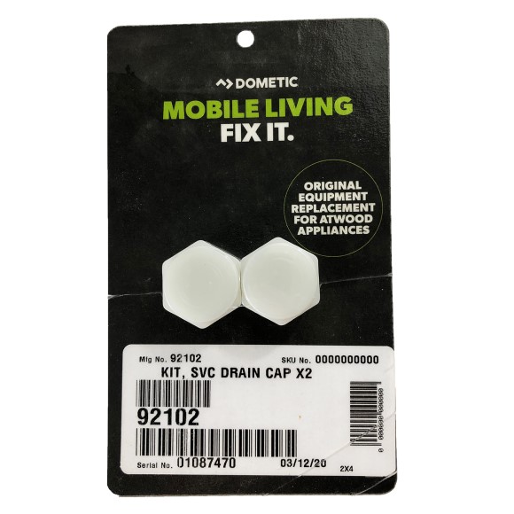 92102 Drain Cap Service Kit