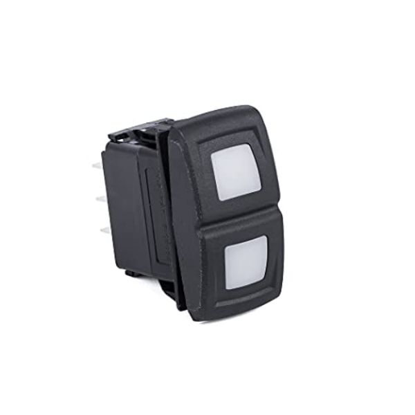 Sierra Rocker Switch, Contura XIV DPDT, Illuminated | by West Marine
