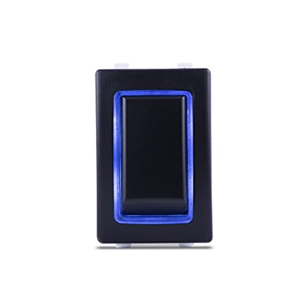 RK40610B Halo SPST Blue Halo Rocker Switch