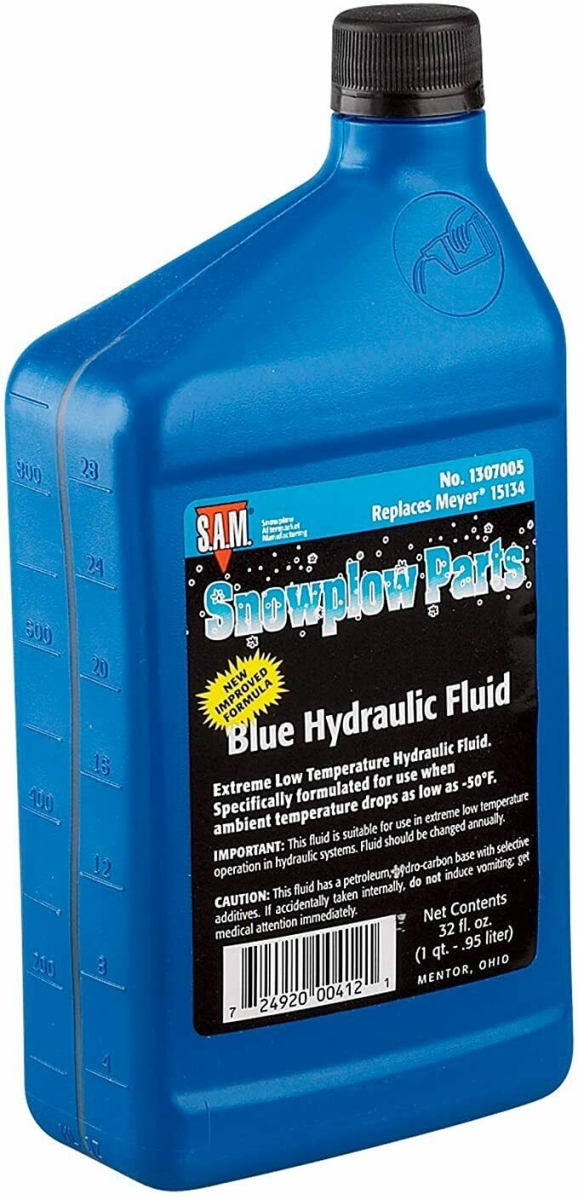 1307005 1 qt. Low-Temperature Blue Hydraulic Fluid