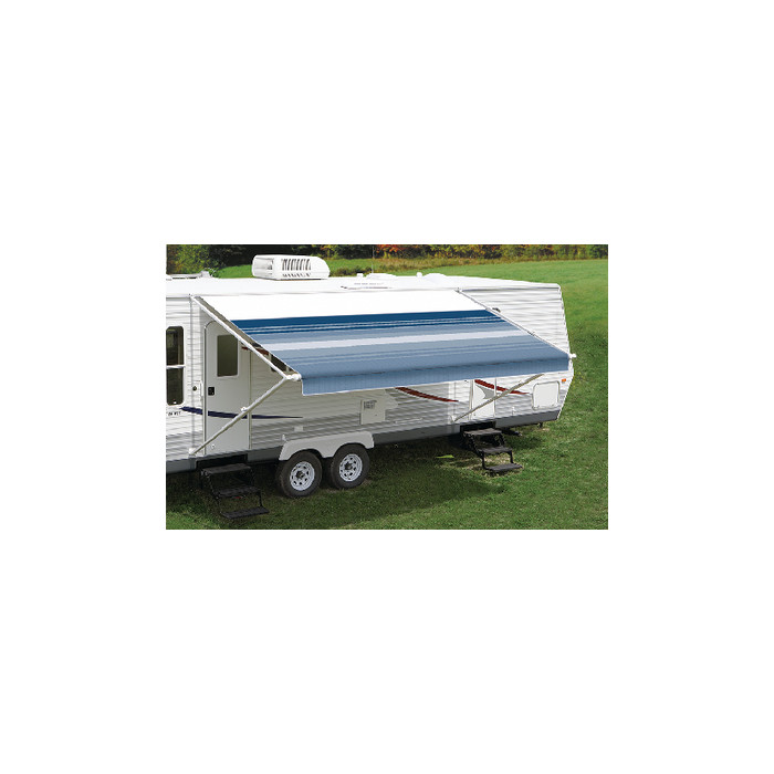 86178D8D 17 ft. DSBG Weatherguard Fiesta Patio Awning, Black