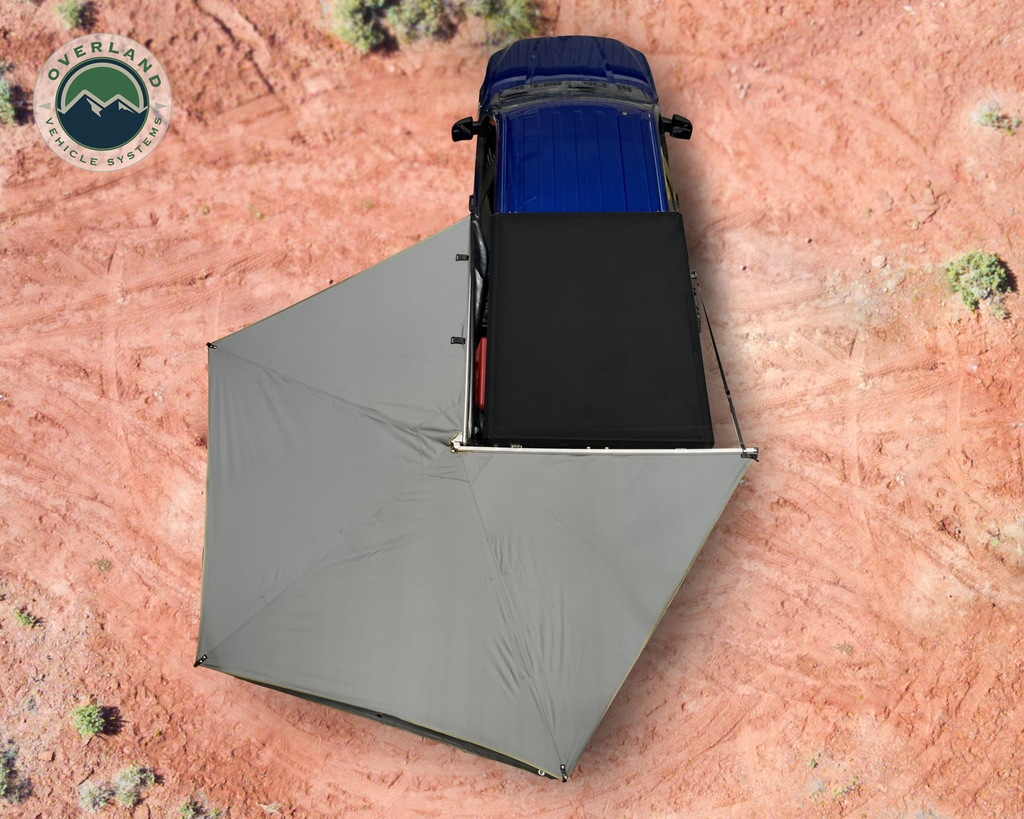 19559907 Nomadic 270 Lt Driver Side Awning W Driver Side Awning Cover, Dark Gray