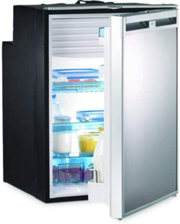 Picture of Dometic 7550214560 Crx-110E & F-S AC & DC Rh Refrigerator&#44; Silver