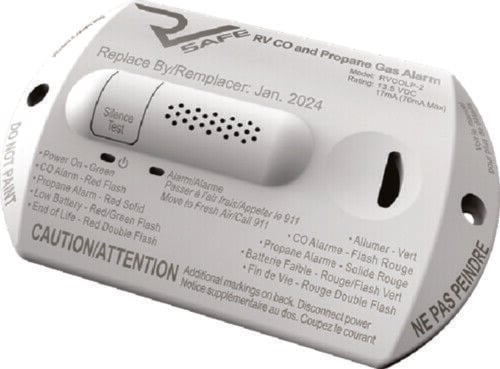 RV Safe Carbon Monoxide and Propane Gas 2-Wire Alarm, White | Camping World