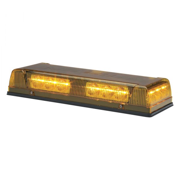 R1LPPA Con3 Super-LED Permanent Mini Mount Light Bar, Amber