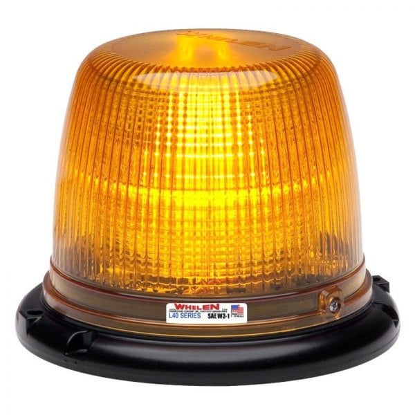L41AP Super-LED Permanent Mount Amber LED Beacon Light