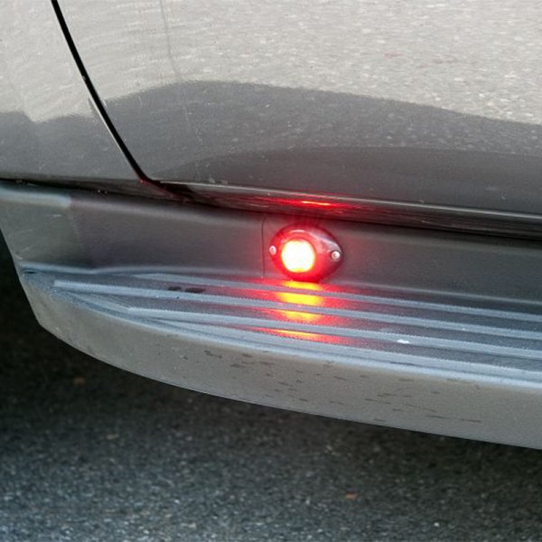 Picture of Whelen VTXFC Vertex Super-LED Surface Mount Flange Chrome LED Hideaway Strobe Light