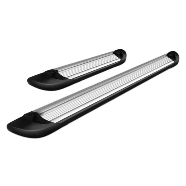TRT585S Transporter Cab Length Running Boards for 2005-2021 Toyota Tacoma, Silver