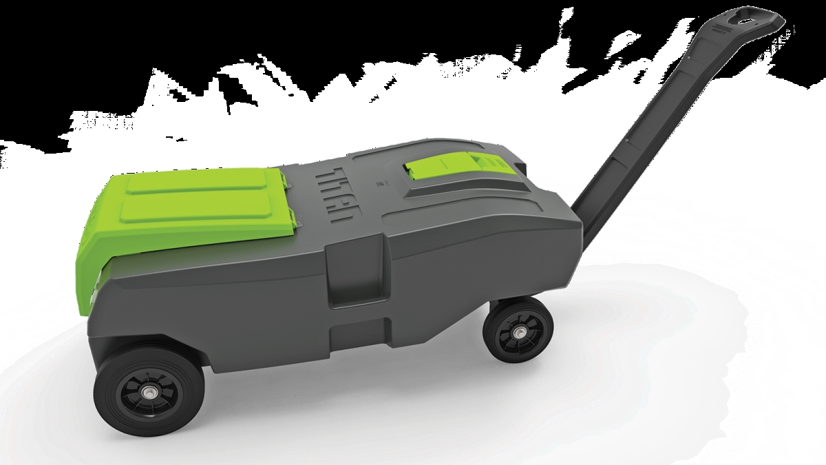 40952 35 Gallon 4-Wheel Titan Tote Portable Waste Holding Tank -  GameOver, GA2605821