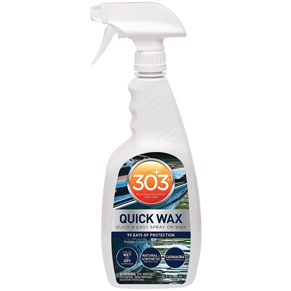Picture of 303 Products 30213 32 oz Quick Wax Easy Trigger Sprayer - Pack of 6