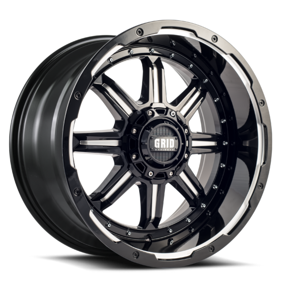 12955M151 10 in. 20 x 9.0 in. Bolt 5 x 150 in. 15 mm Offset 110.3 mm Bore Wheel, Matte Black