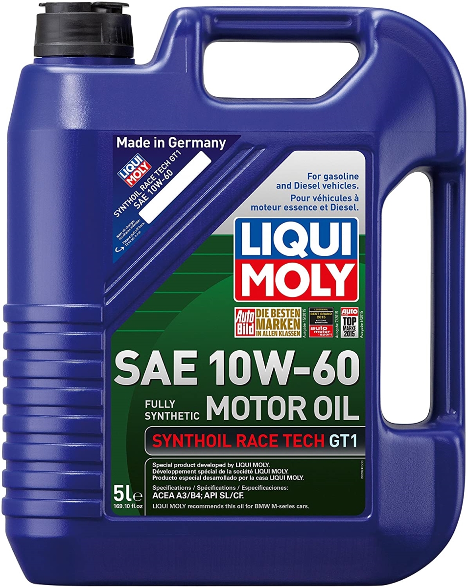 2024 5 L GT1 10W-60 Synthoil Race Technology Motor Oil