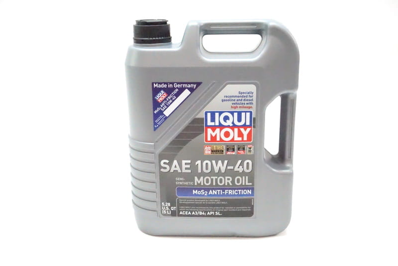 2043 5 Liter 10W-40 Semi-Synthetic MOS2 Antifriction Engine Oil -  LIQUI MOLY, LIQ-2043