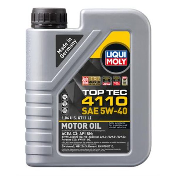 22120 1 L SAE 5W-40 4110 Top Tec Motor Oil