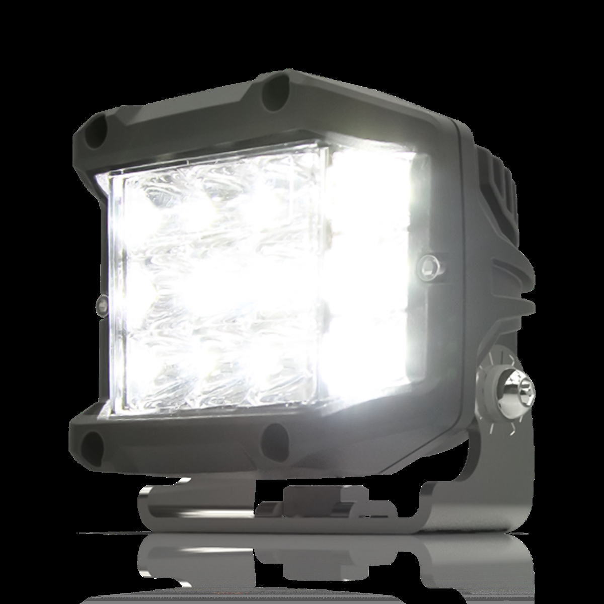 EW2603 12-24V Flood HD LED Side Shooter Working Light