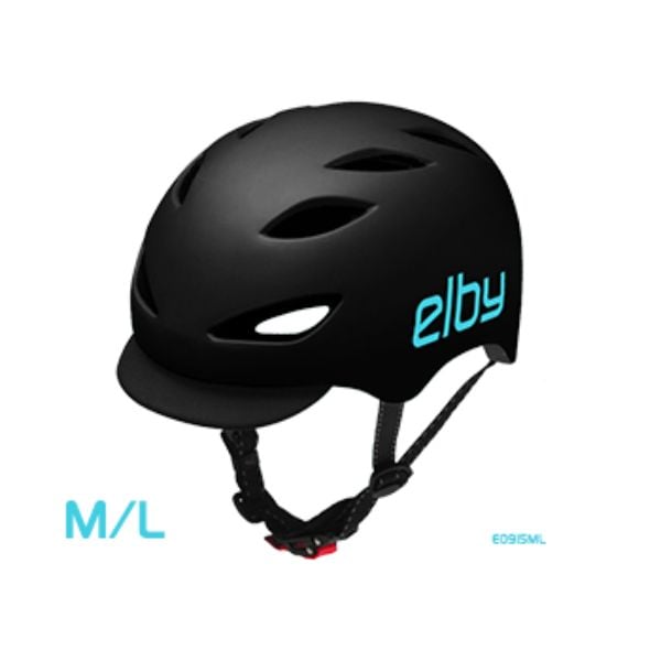 E0915ML Urban Commuter Helmet with VSR, Black - Medium to Large