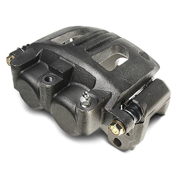 FRC12985C Front Driver Side Disc Brake Caliper - Red - Semi-Loaded - Leak-Free Design