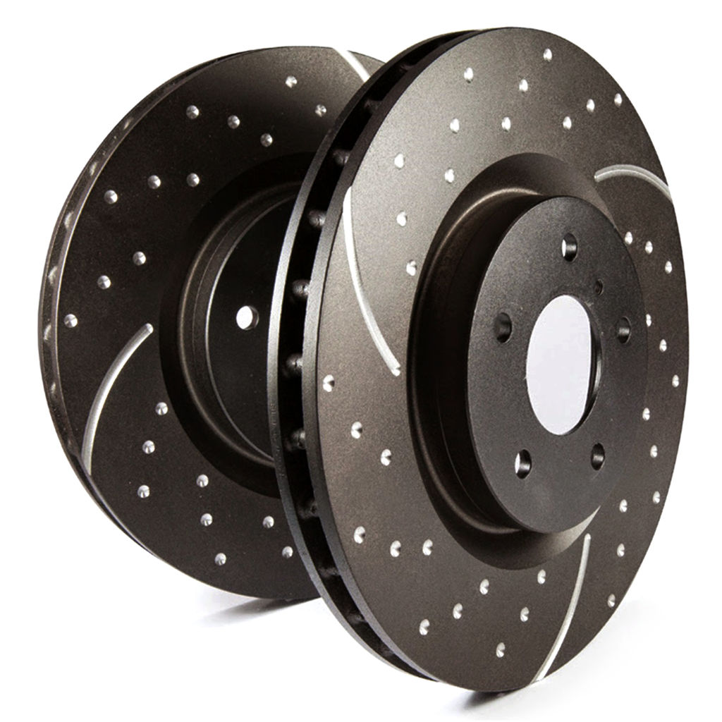 GD7828 3GD Series Sport Slotted Rotors, Gray