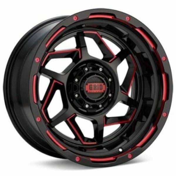 D21635E287 20 x 10 in. 6 x 135 mm Bolt Pattern Accent Wheels
