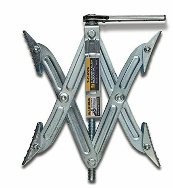 JBPT2172 Tandem Axle T-Chock with Wrench - Pack of 2