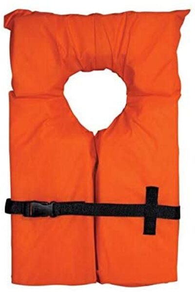 1000015AOR Type II Keyhole Life Vest, Orange
