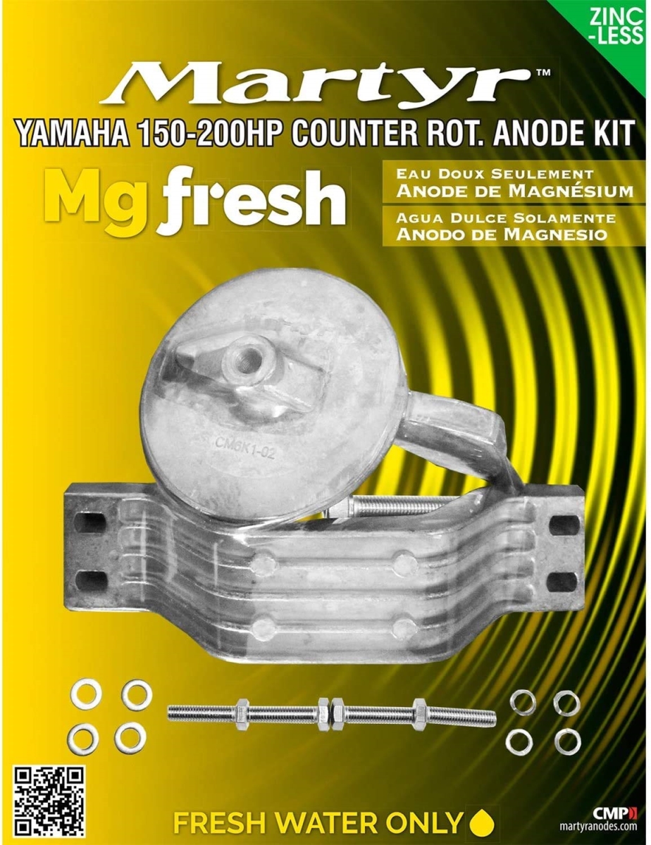 CMY150KITM Anodes Kit for 150-200 HP Outboards