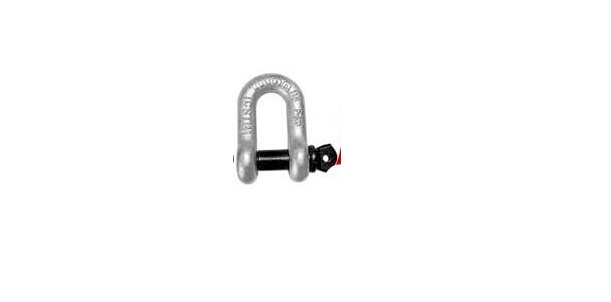 10319621 0.43 in. Alloy Galvanized Screw Pin Anchor Shackle
