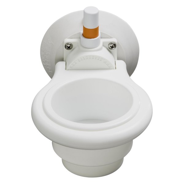 SeaSucker 1-Cup Holder, Vertical Mount, White | Camping World